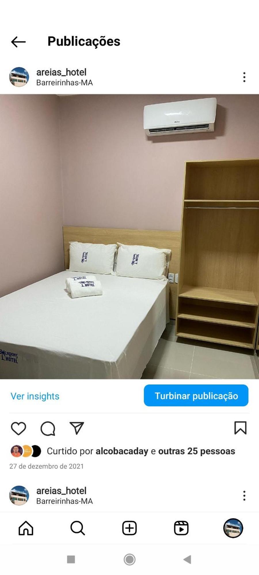 Areias Hotel Барейриняс Екстериор снимка
